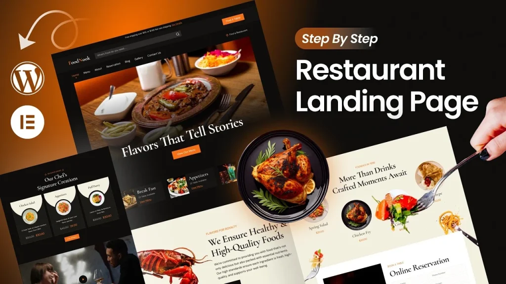 Mastering Animated Landing Page (Step-by-Step Elementor 2025)